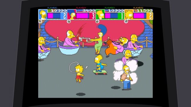 The Simpsons Arcade Game