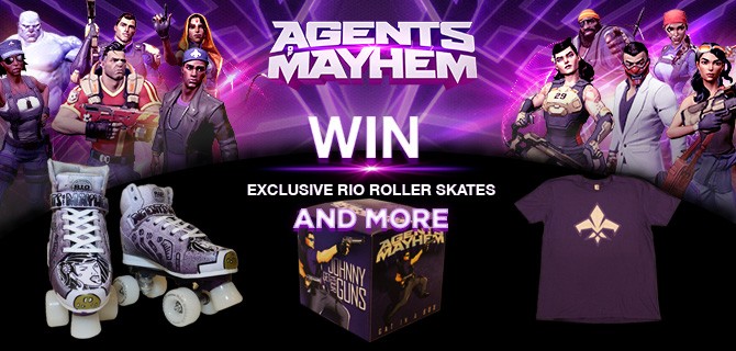 Vind en fed præmiepakke i vores Agents of Mayhem-konkurrence