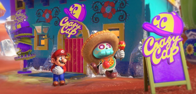 Vi har kastet med Cappy i Super Mario Odyssey