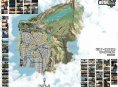 Fanskabt kort over Grand Theft Auto V Fanskabt kort over Grand Theft Auto V