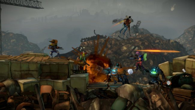 Shoot Many Robots