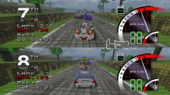 3D Pixel Racing