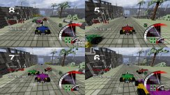 3D Pixel Racing