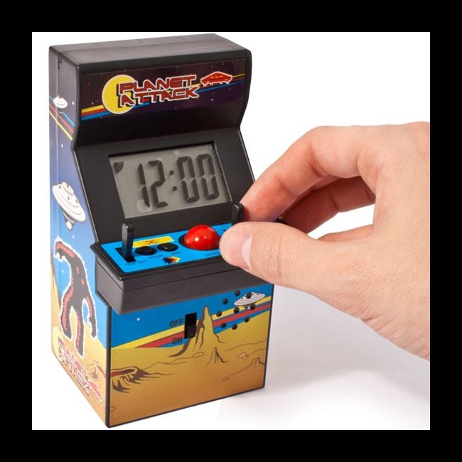 Arcade Alarm Clock