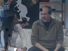 Anne snakker med Jakob Stegelmann