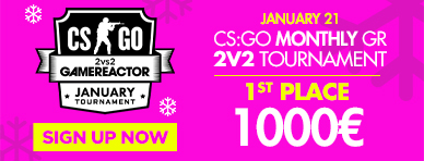 Gamereactor 2v2 January CSGO Tournament