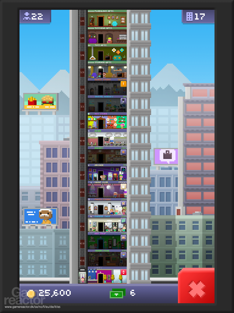 Tiny Tower Anmeldelse - Gamereactor