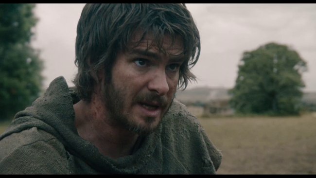 Andrew Garfield gør oprør mod Kong Richard II i det barske middelalderdrama The Uprising