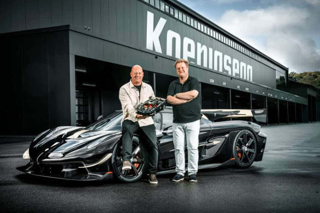 Lego lavede en livsstørrelse version af Koenigsegg Sadairs Spyd, der nåede 111 km/t