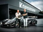Lego lavede en livsst&oslash;rrelse version af Koenigsegg Sadairs Spyd, der n&aring;ede 111 km/t