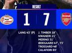 Arsenals 7-1-sejr over PSV slog en Champions League-rekord, men hvordan er det sammenlignet med andre Champions League-tæsk?