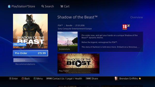 Shadow of the Beast