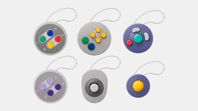 Nye Nintendo gacha-maskiner sælger nøgleringe til controllerdele, der fungerer som rigtige erstatningsstykker