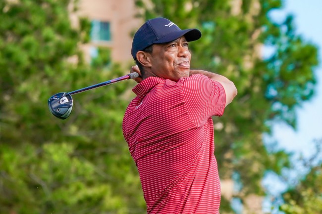 Tiger Woods, 50, optræder for første gang som professionel spiller i over et år