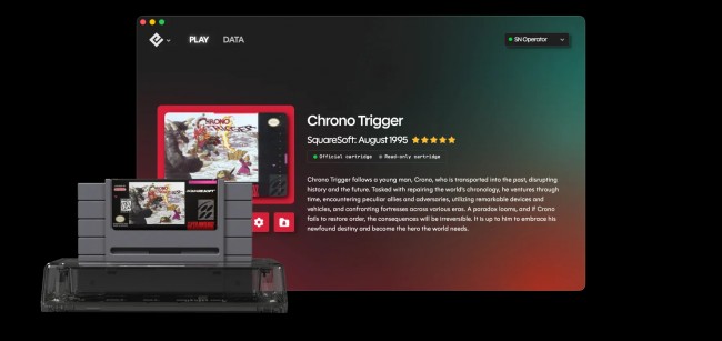 Epilogue lancerer et Super Nintendo cartridge slot til din computer