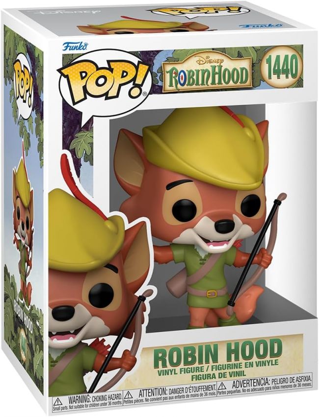 En ny serie af Funko Pops baseret på Disneys Robin Hood er blevet afsløret
