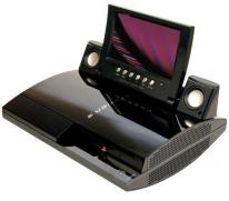 Clip-on skærm til PS3