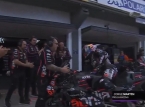 I det &oslash;jeblik Jorge Mart&iacute;n tr&aelig;kker sig fra Valencia GP til Aprilias varme bifald