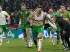 Genoplev det heroiske &oslash;jeblik, hvor Troy Parrott fuldender comeback og hattrick for at f&oslash;re Irland til VM-slutspillet