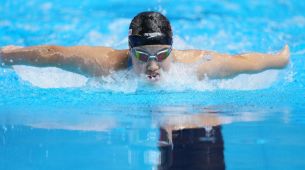 Den 12-årige kinesiske sensation Yu Zidi vinder endelig en medalje ved VM i vandsport