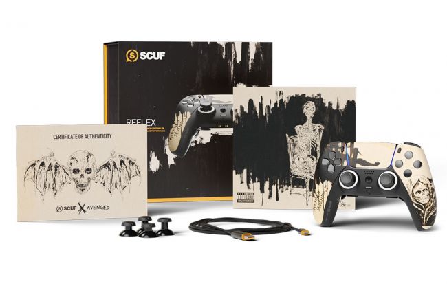 Avenged Sevenfold har indgået et samarbejde med SCUF Gaming om at frigive PS5- og Xbox-controllere i begrænset oplag