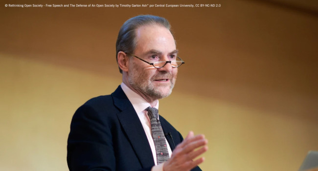 Den britiske historiker Timothy Garton Ash vinder 2026 Princess of Asturias Award for samfundsvidenskab