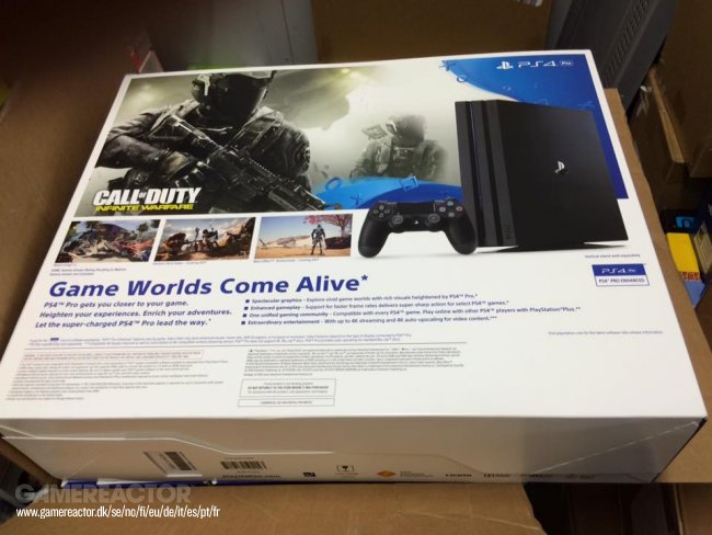 PlayStation 4 Pro bliver sendt ud til butikkerne