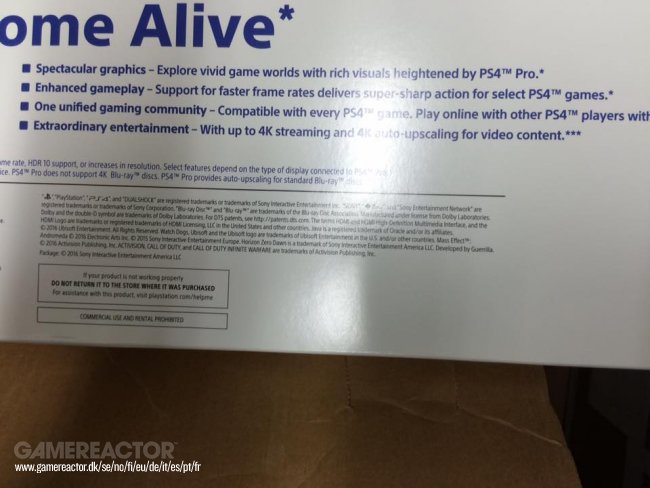 PlayStation 4 Pro bliver sendt ud til butikkerne