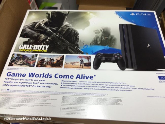 PlayStation 4 Pro bliver sendt ud til butikkerne