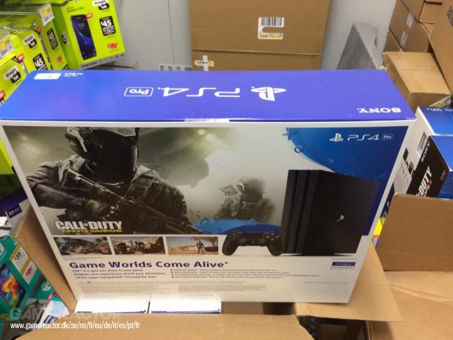 PlayStation 4 Pro bliver sendt ud til butikkerne