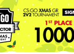 Vind €1000 i vores jule CS:GO-turnering