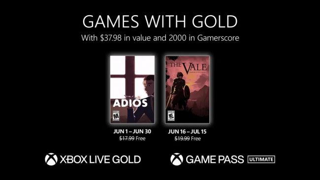 Juni måneds Games with Gold fortsætter en ret deprimerende tendens