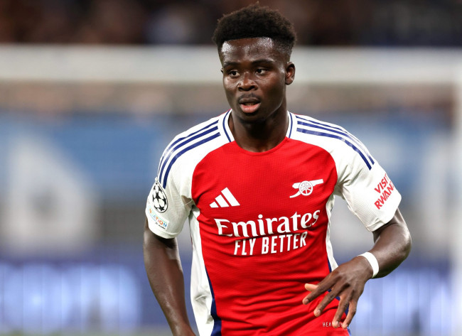 Arsenal sikrer Bukayo Saka indtil 2031, hvilket gør ham til den bedst betalte fodboldspiller på holdet