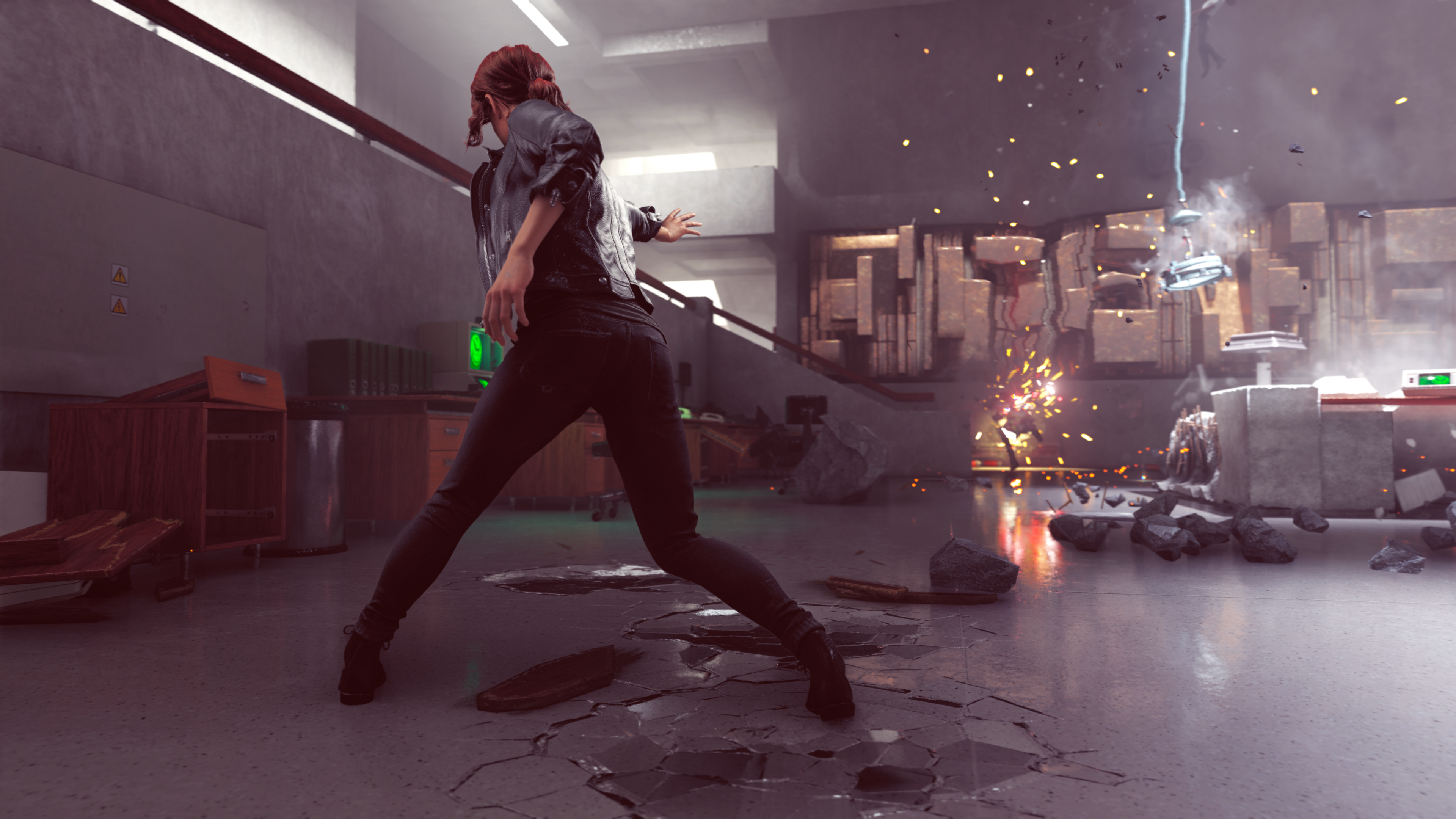Action control. Игра Control (ps4). Игра Control 2019. Control 2019 Джесси. Control Ultimate Edition игра.