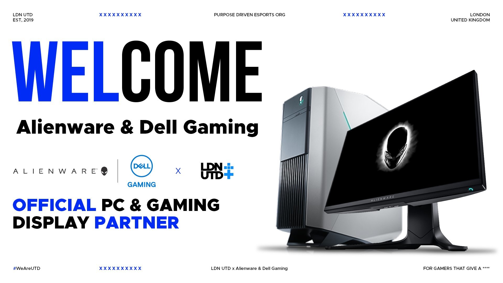 UTD adds Alienware as official and gaming display partner - Gamereactor