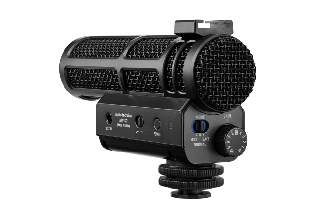 Audio-Technica præsenterer sine to nye mikrofoner, Atv-sg1 og Atv-sg1le