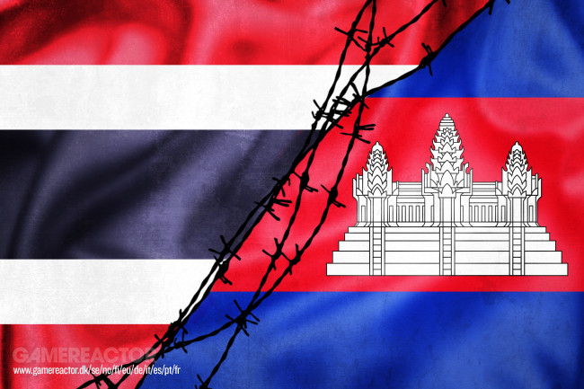Den første del af Thailands grænsehegn ved grænsen til Cambodja er færdiggjort