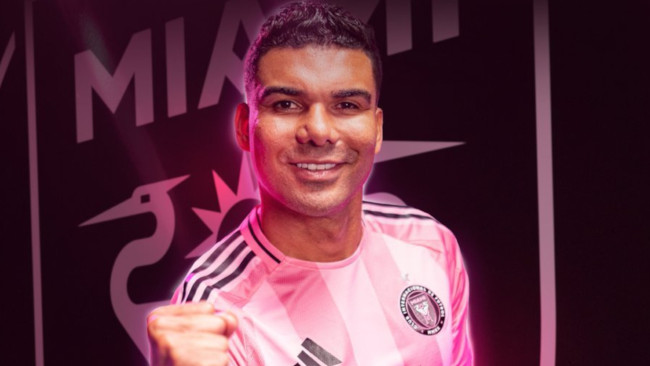 Inter Miami tilføjer Casemiro til deres liste over fodboldlegender og vil spille sammen med Messi