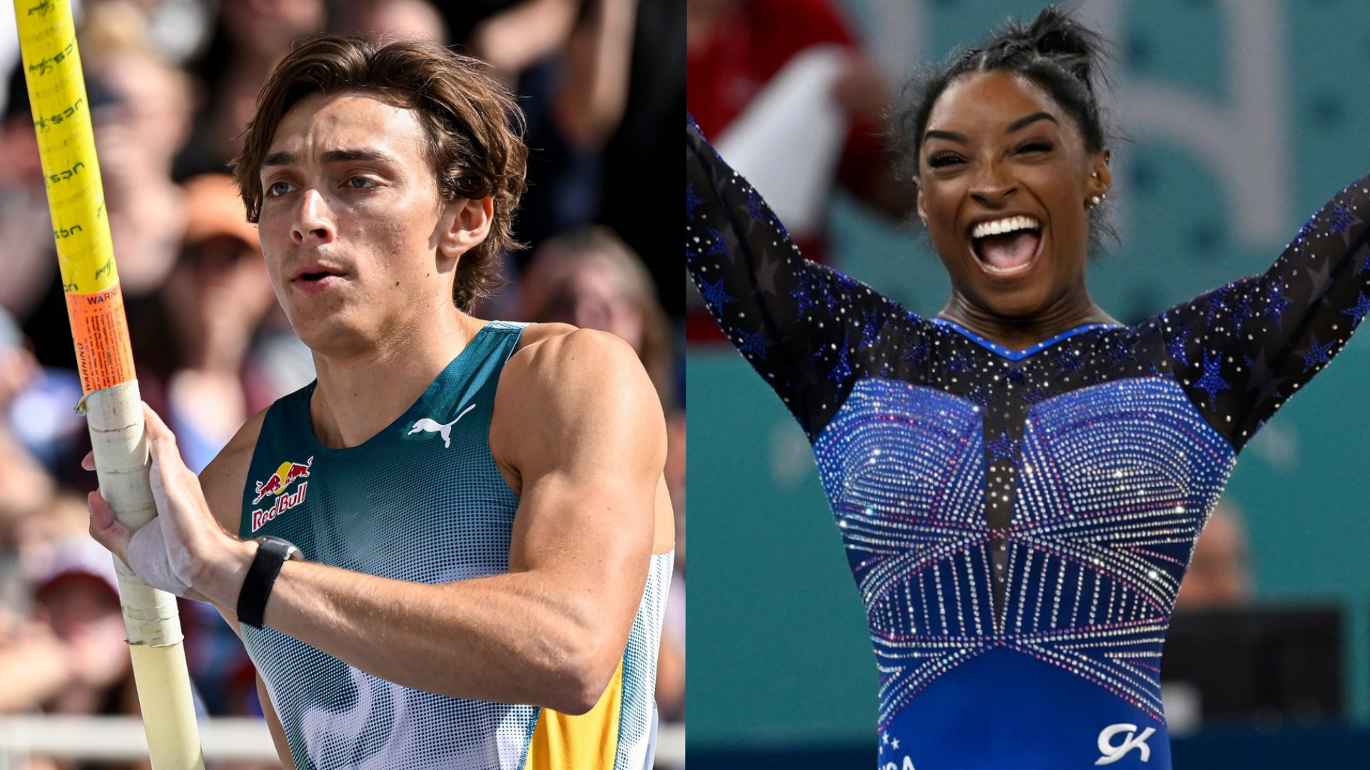 Mondo Duplantis og Simone Biles, kåret som årets bedste sportsfolk