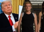 Donald Trump annoncerer 'Patriot Games' med &eacute;n mand og &eacute;n kvinde, og folk sammenligner det med Hunger Games