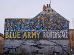 Leicester City rykkede ned til League One ti &aring;r efter at have vundet Premier League