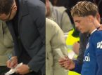 Chelseas tr&aelig;ner Liam Rosenior gjorde grin med at skrive en taktisk note, da han var bagud 8-2 i det 82. minut