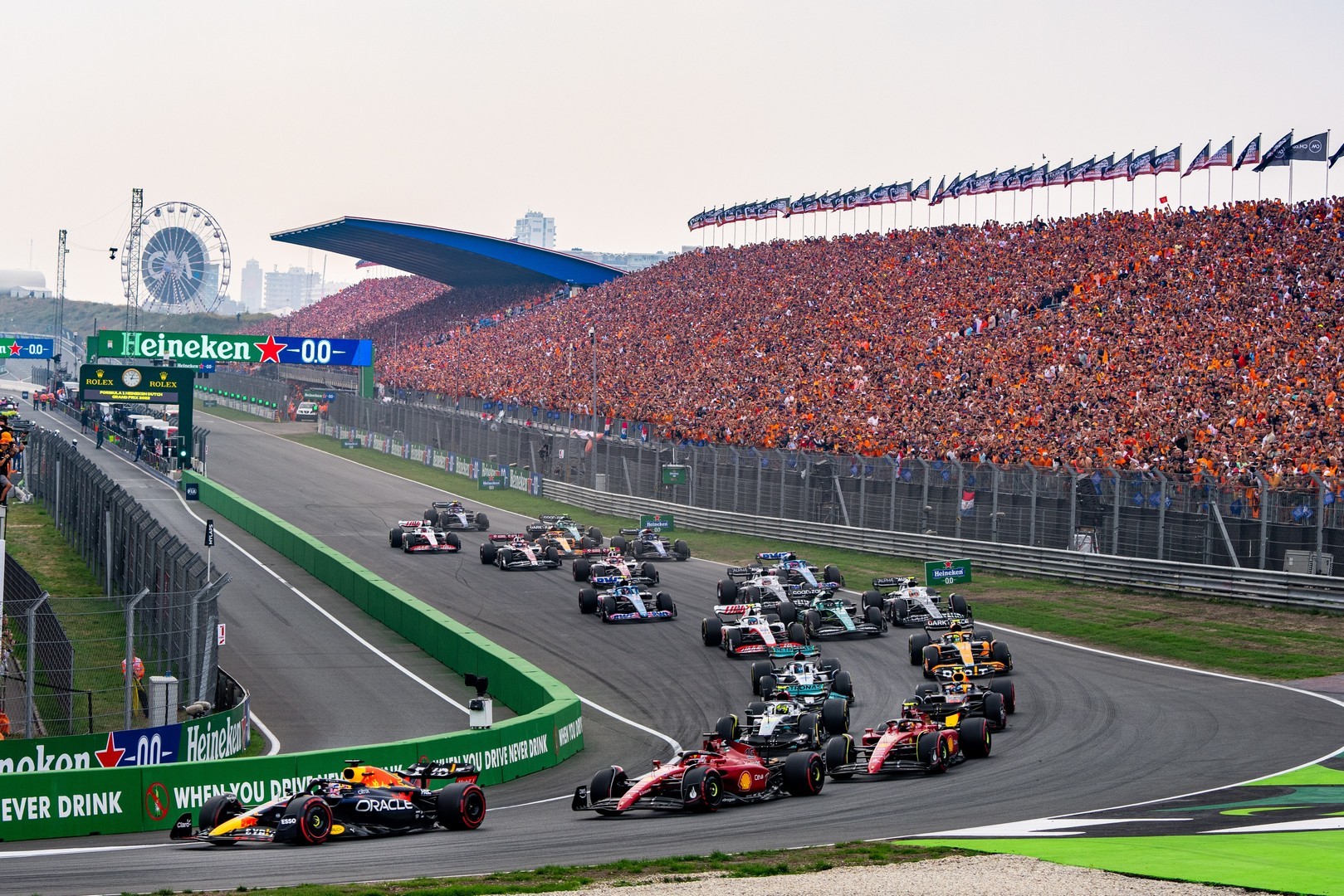 Formel 1 vender tilbage: Tider og hvordan man ser Hollands Grand Prix i weekenden