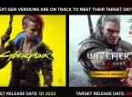 CD Projekt RED lover at current-gen opdateringer til Witcher 3 og Cyberpunk er "on track"
