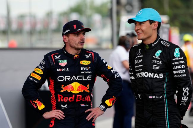 George Russell taler om sit forhold til Verstappen: "Vi går ikke tilbage til at være bedste venner"
