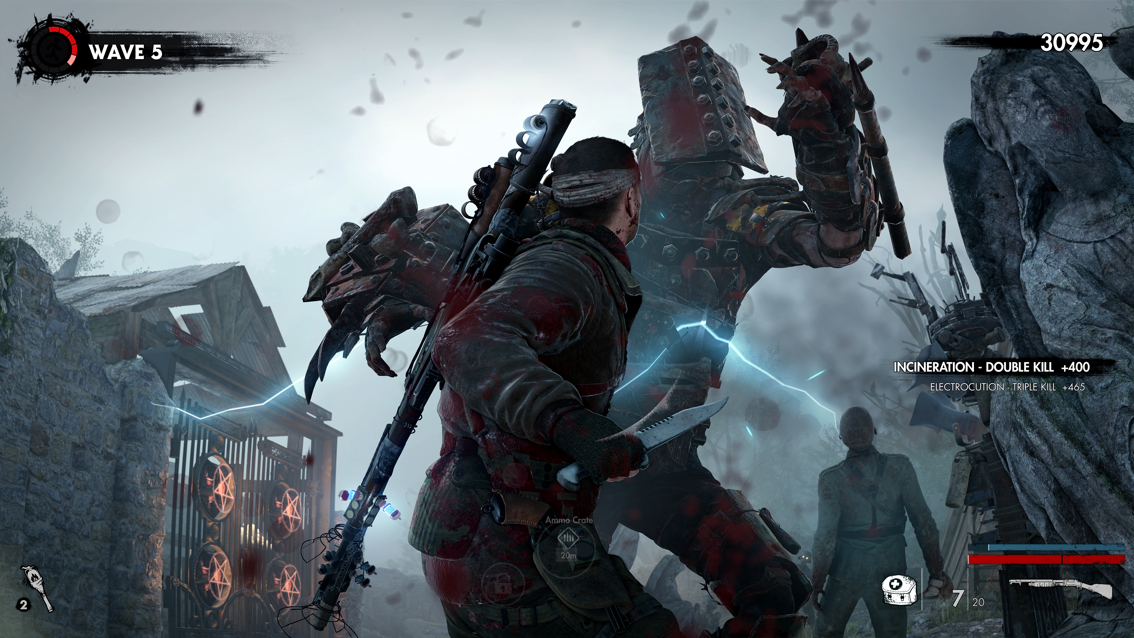 Vi Har Spillet Fire Timers Zombie Army 4 Dead War Preview Gamereactor