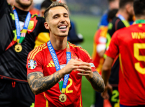 Atl&eacute;tico de Madrid indg&aring;r en aftale om Alejandro Grimaldo, som i &oslash;jeblikket spiller for Spanien ved VM