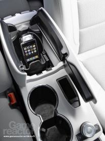 iPhone-dock i bilen