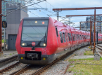 To tog kolliderer nord for K&oslash;benhavn, hvilket efterlader 5 kritisk s&aring;rede