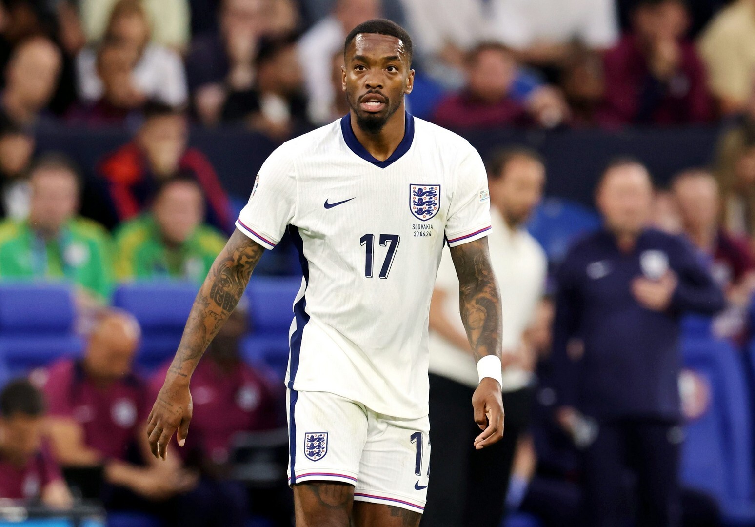 Den engelske landsholdsspiller Ivan Toney sigtet for overfald på en natklub i London, hvor han forvoldte legemsbeskadigelse
